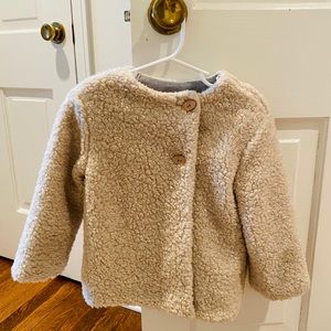 Zara toddler girls coat